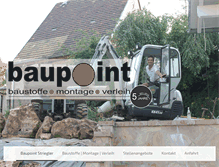 Tablet Screenshot of baupoint.info